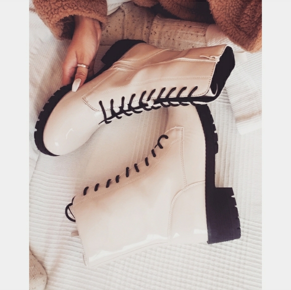 🆕️Wish List collection// stone combat boot - Picture 8 of 9